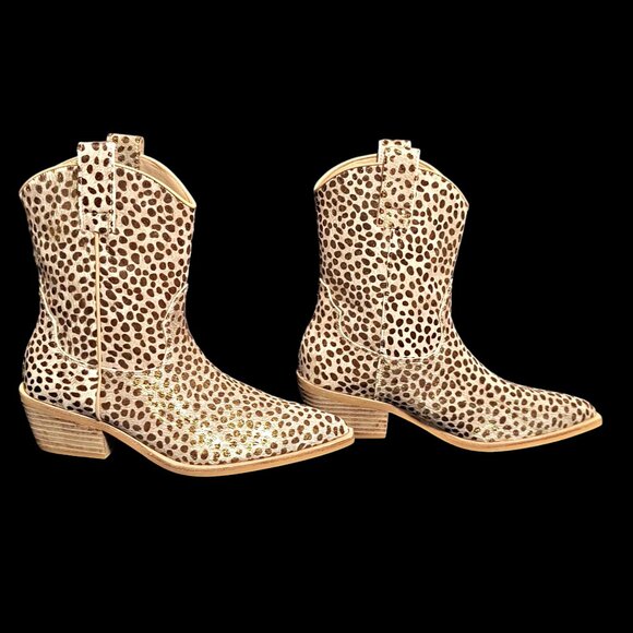 Shu Shop Toni Western Cheetah Boots - Picture 5 of 13